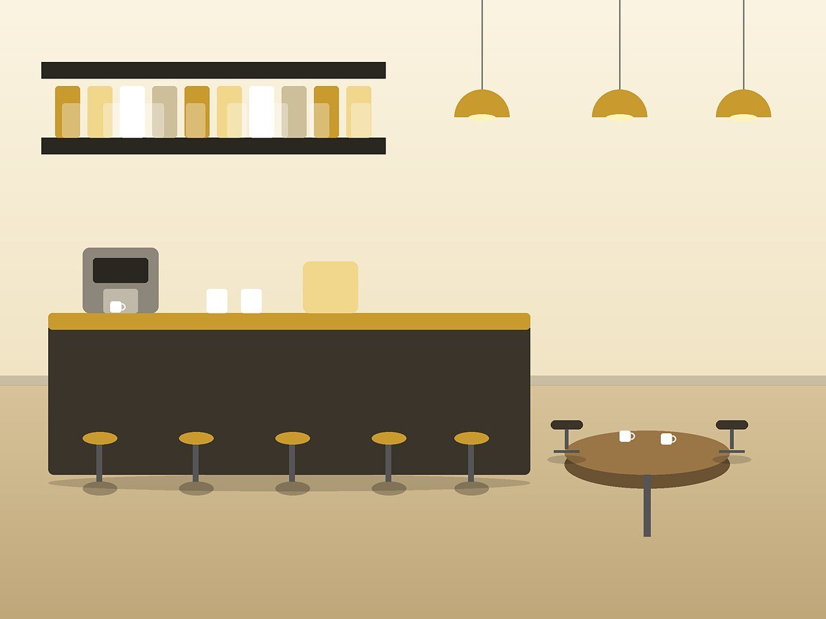 Cafeteria and pantry