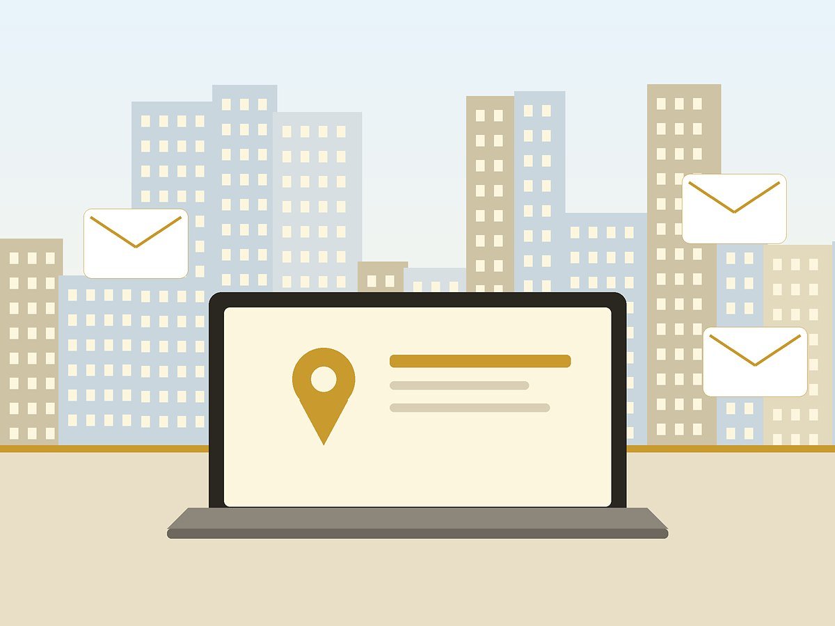 Virtual office address and mail handling