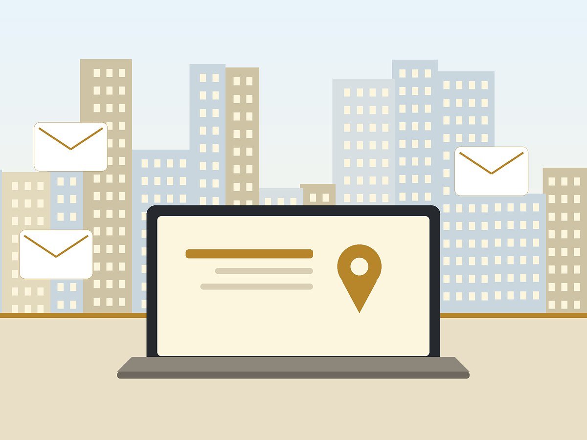 Virtual office address and mail handling